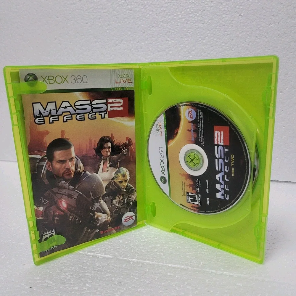 Mass Effect 2 Xbox 360 CIB Complete Tested & Working